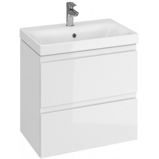 Тумба под умывальник Cersanit Moduo 50 SB-SZ-MOD-MO50/Wh (белый)