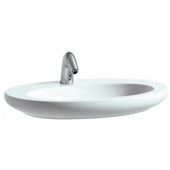 Умывальник накладной Laufen Alessi One 8.1897.2.400.104.1 75x52 Умывальник накладной Laufen Alessi One 8.1897.2.400.104.1 75x52