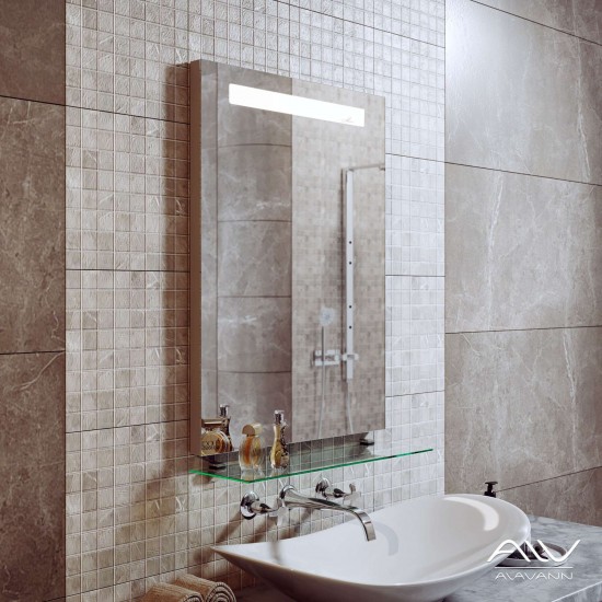 Зеркало Alavann Neve 70 с LED-подсветкой и кнопочным выключателем Зеркало Alavann Neve 70 с LED-подсветкой и кнопочным выключателем