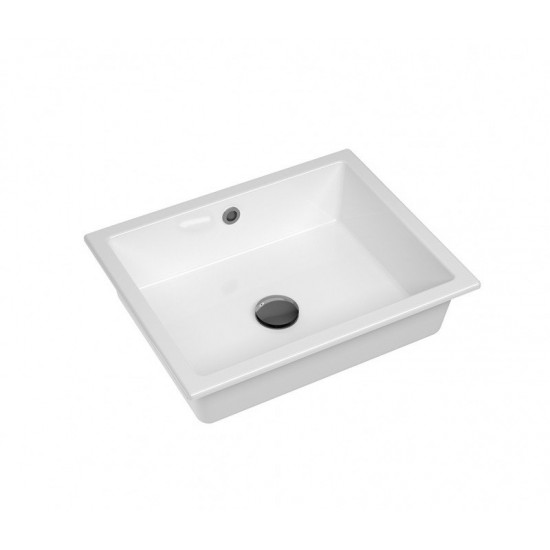 Умывальник Aquasanita BQC 50 Ceramic White 50,5x40