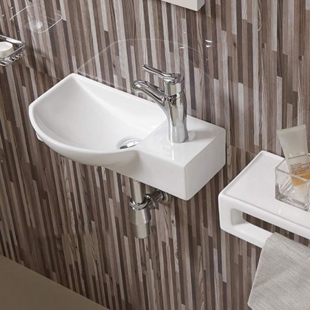 Умывальник CeramaLux 7947BL 45x24