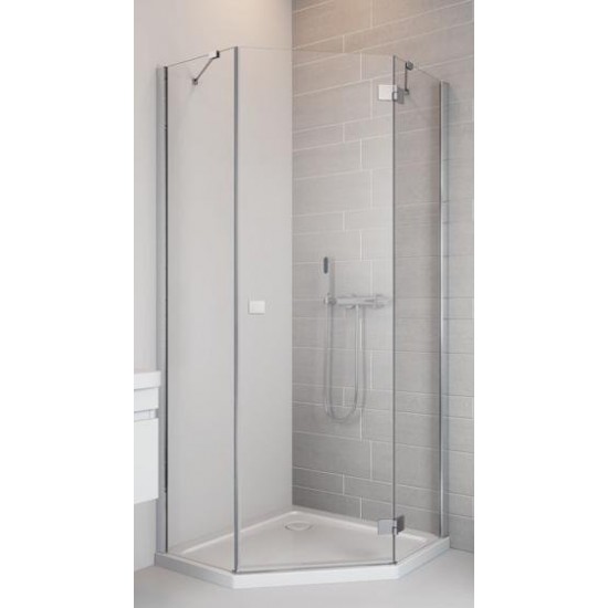 Душевой уголок Radaway Essenza New PTJ 100x100 прозрачное/хром