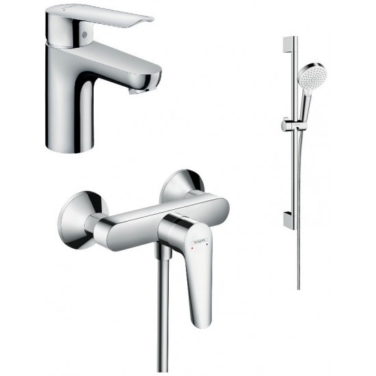 Комплект смесителей Hansgrohe SetLogisE100D