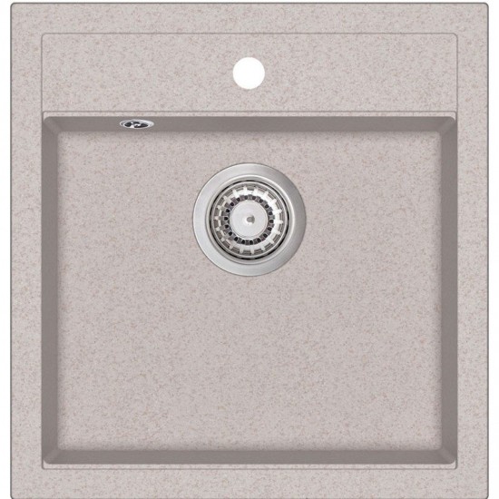 Кухонная мойка Aquasanita Tesa SQT 100 110 W 49x51 beige