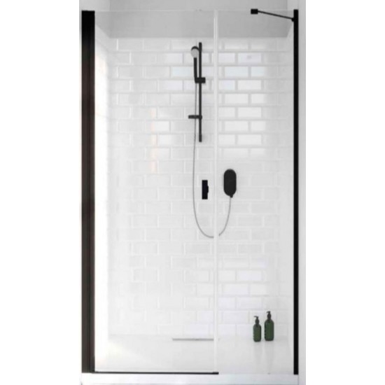 Душевая дверь Radaway Nes Black DWS I 100x200 L стекло прозрачное