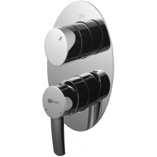 Смеситель скрытого монтажа для ванны Lemark Atlantiss LM3227C