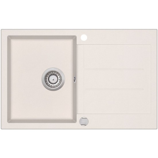 Кухонная мойка Aquasanita Tesa SQT 101 111 AW 78x50 silica