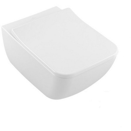 Унитаз подвесной Villeroy & Boch Legato 56x37 сиденье Duroplast, с функцией SoftClose и Quick Release