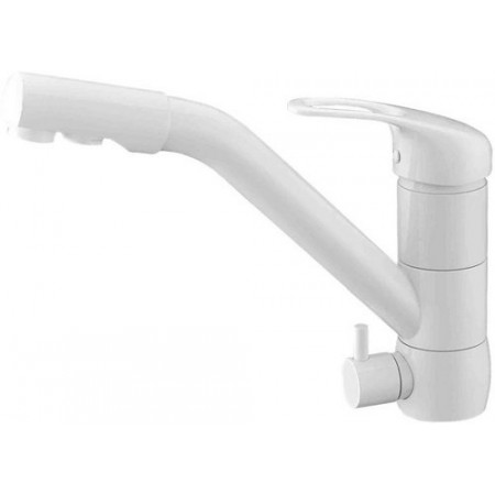 Смеситель для кухни Zorg CLEAN WATER ZR 400 KF-12 WHITE