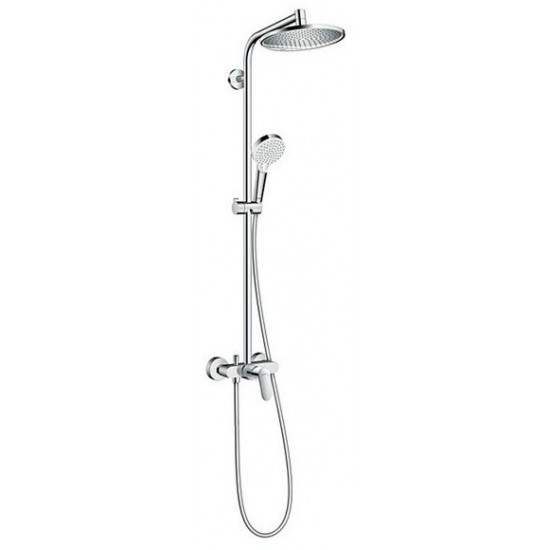 Душевые системы Hansgrohe Crometta S 240 1jet Showerpipe EcoSmart 27269000