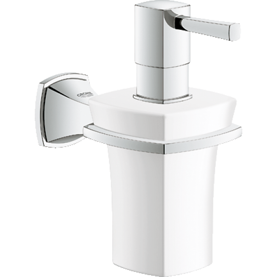 Держатель с керамическим дозатором жидкого мыла Grohe Grandera 40627000