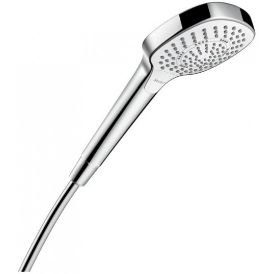 Душевая лейка Hansgrohe Croma 110 Select Е Multi HS 26810400 хром / белый