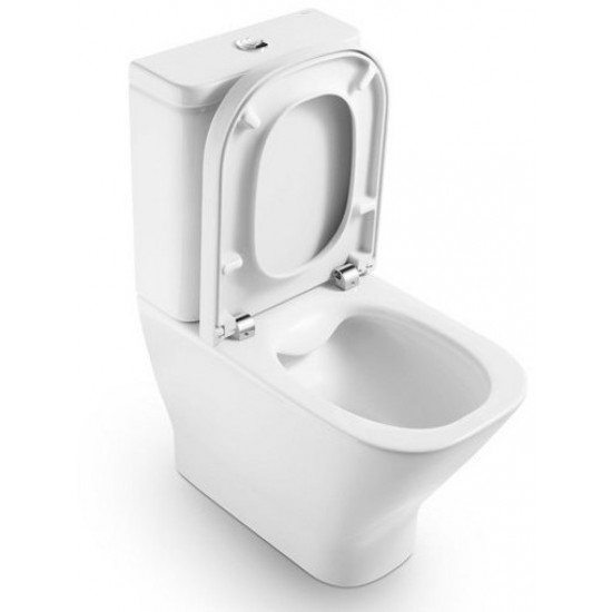 Унитаза напольный Roca The Gap CleanRim 34273700H + 341730000 + 801730004