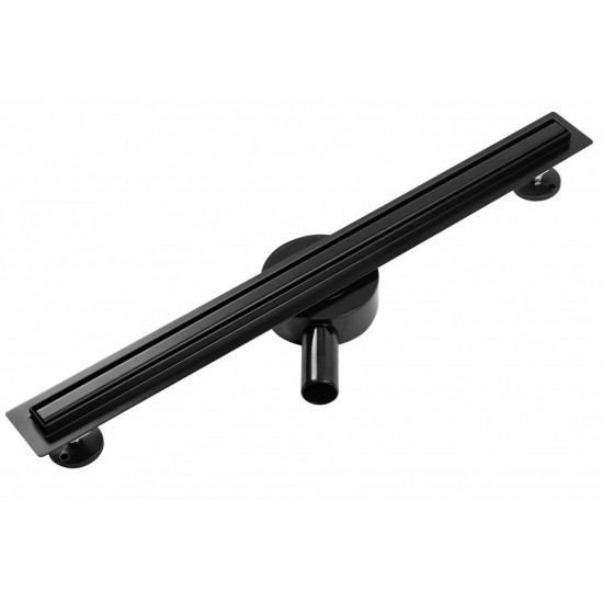 Душевой лоток с решеткой Calani Eco360 Slim Black 70 черный
