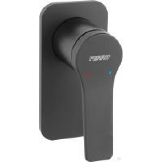 Смеситель для душа скрытого монтажа Ferro Stratos Black BSC7PABL черный