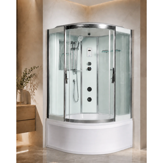 Душевая кабина Welt-Wasser WW500 EMMER 11055 110х110 см гидромассаж