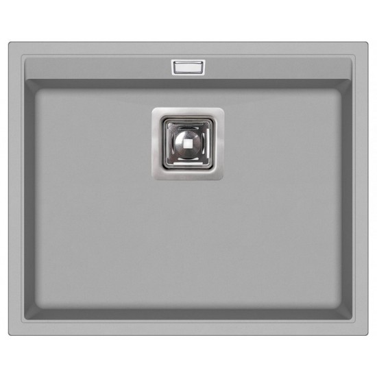 Кухонная мойка Aquasanita DELICIA SQD 100 220 AW 55,5x45,5 Argent