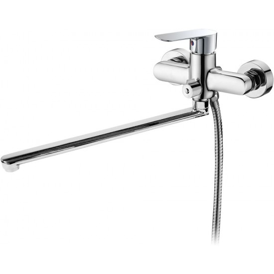 Смеситель для ванны ABBER Weiss Insel AF8013 хром