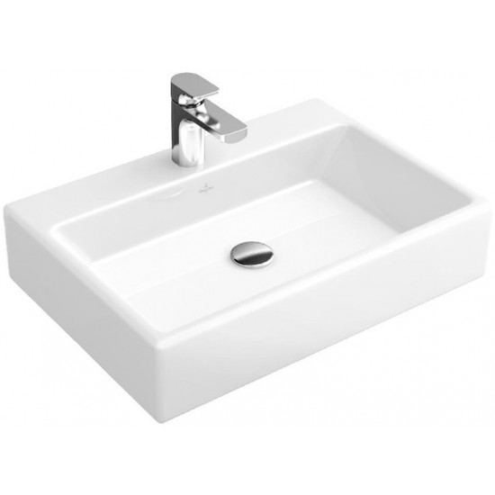 Умывальник накладной Villeroy & Boch Memento 60x42 с отверстием под смеситель, с переливом