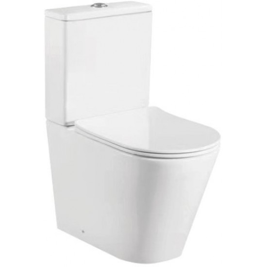 Унитаз напольный Milleau Onyx 8380 60.5x38 сиденье Duroplast, SoftClose Унитаз напольный Milleau Onyx 8380 60.5x38 сиденье Duroplast, SoftClose