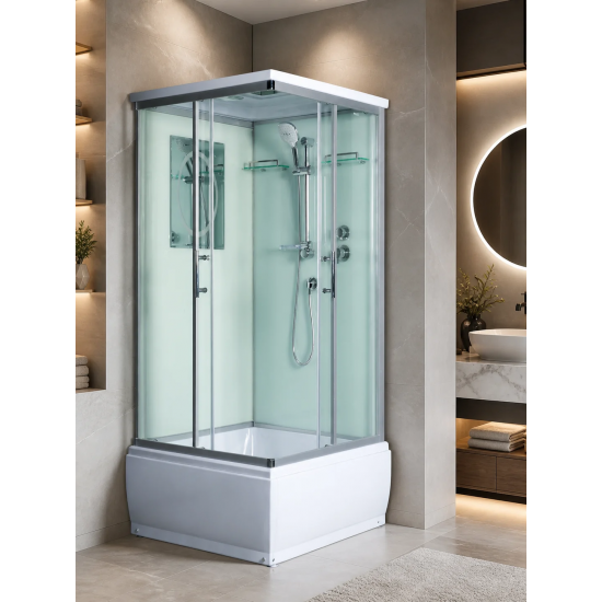 Душевая кабина Welt-Wasser WW500 ALLER 902 90х90 см 