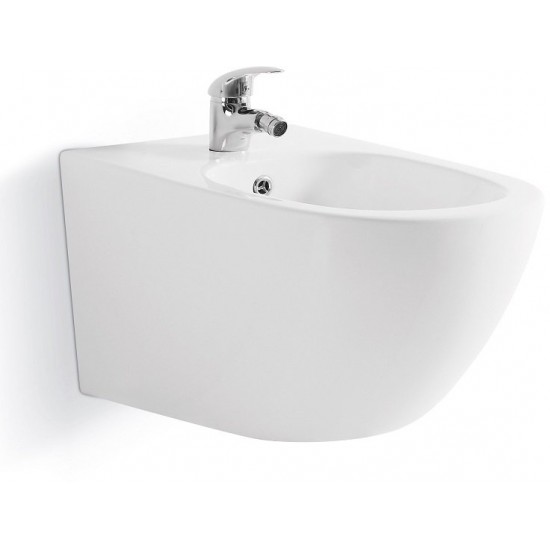 Биде подвесное Ceramalux NS-5376 36x52 белое