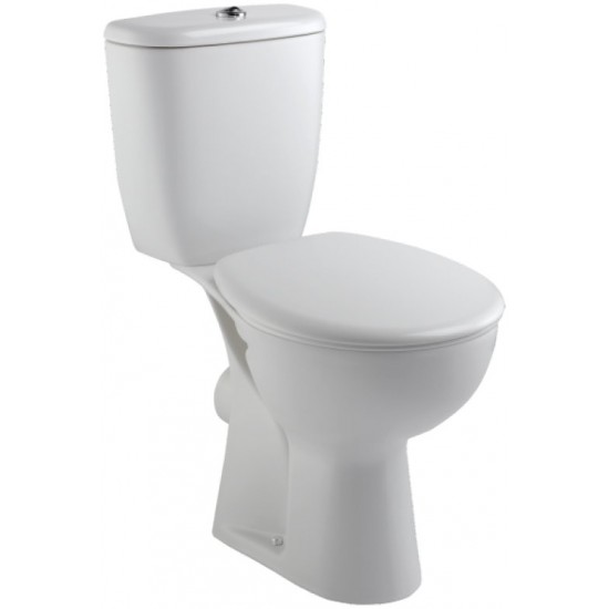 Унитаз напольный Jacob Delafon Brive E0383N-00+E70014-00 с бачком и сиденьем SoftClose