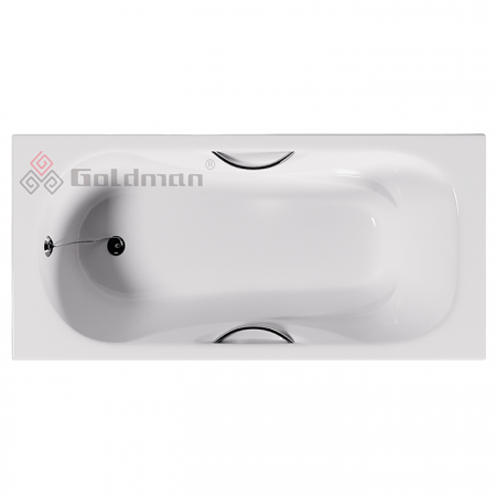 Ванна чугунная Goldman Donni  170x75 + ноги