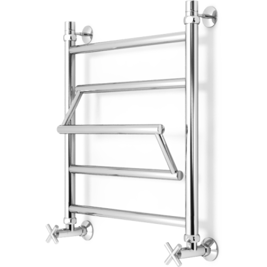 Полотенцесушитель Zorg Vitra 500/600 50x60 нижнее подключение, хром