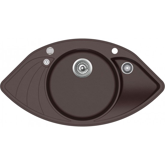 Кухонная мойка Aquasanita PAPILLON SCP 151 120 AW 94,5x50,5 Cerrus