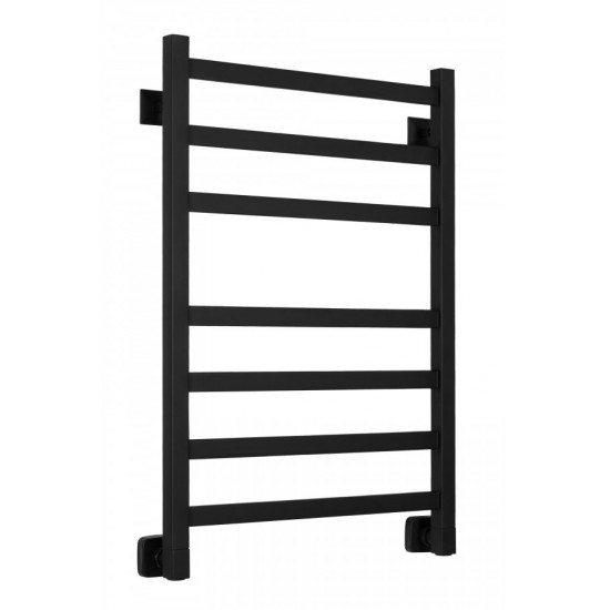 Полотенцесушитель Zorg ZR ST Ponti 100 BL 50x100 нижнее подключение, черный матовый