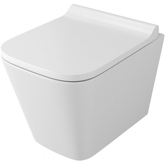 Унитаз подвесной OWL Vatter Ruta-H Mini 49x34 безободковый, сиденье Duroplast с микролифтом