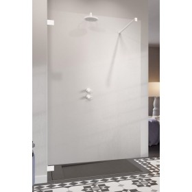 Душевой уголок Radaway Essenza Pro White Walk-in 100 100x200 стекло прозрачное, профиль белый