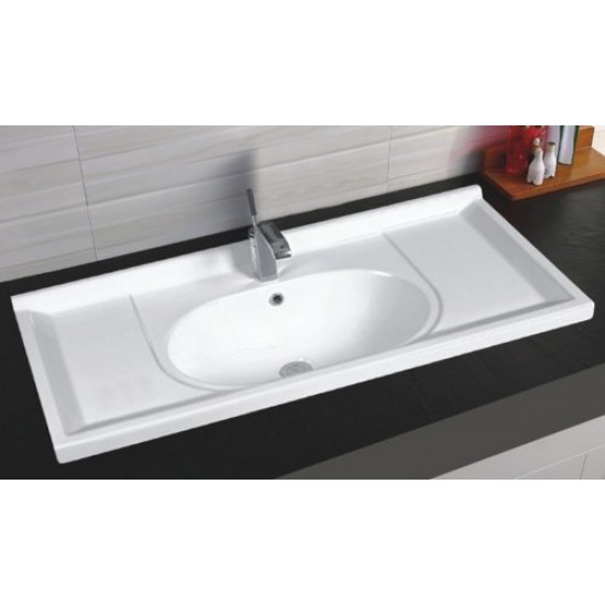 Умывальник CeramaLux NY J843 - 60 60x47