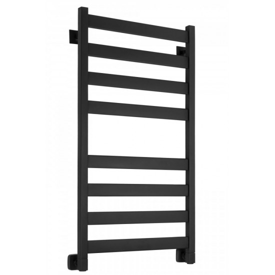 Полотенцесушитель Zorg ZR ST Mishel 100 BL 100x50 нижнее подключение, черный матовый