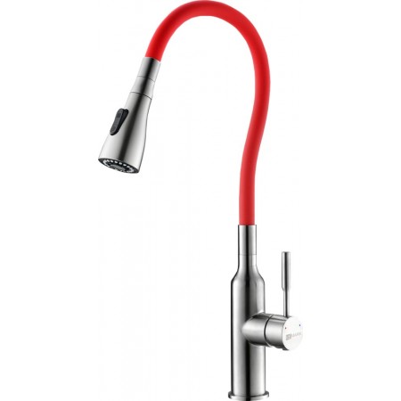 Смеситель для кухни Lemark Expert LM5082S-Red красный