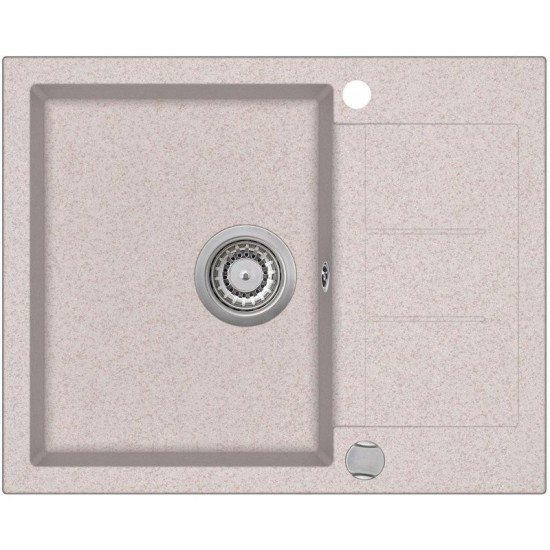 Кухонная мойка Aquasanita Tesa SQT 102 110 AW 62x50 Beige