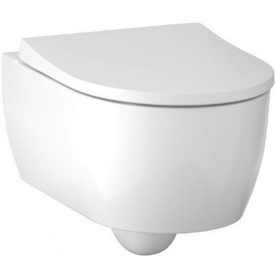 Унитаз подвесной Geberit iCon 500.784.01.1 с сиденьем SoftClose Унитаз подвесной Geberit iCon 500.784.01.1 с сиденьем SoftClose