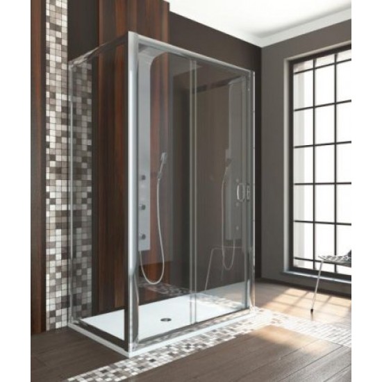 Душевой уголок Radaway Premium Plus DWJ+S 110x80 стекло фабрик