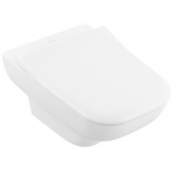 Унитаз подвесной Villeroy & Boch Joyce 37x56 тонкое сиденье Duroplast, SoftClose