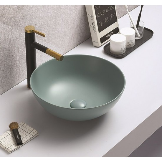 Умывальник Ceramalux 104MLG-6 41,5x41,5 зеленый