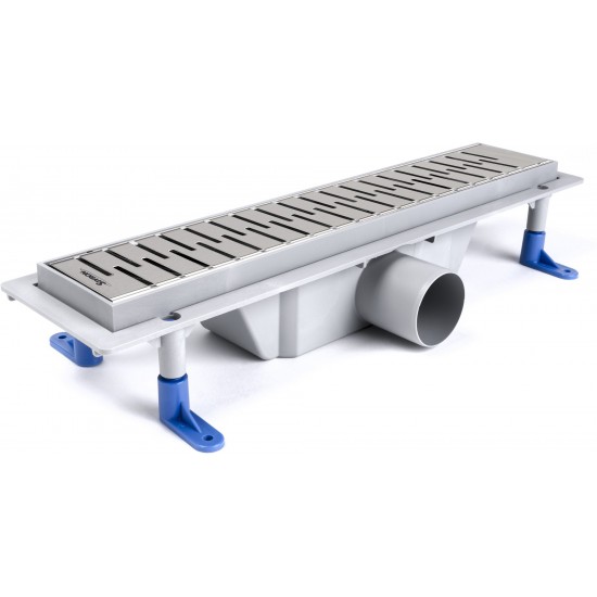 Душевой лоток Styron STY-M-40 с решеткой Medium