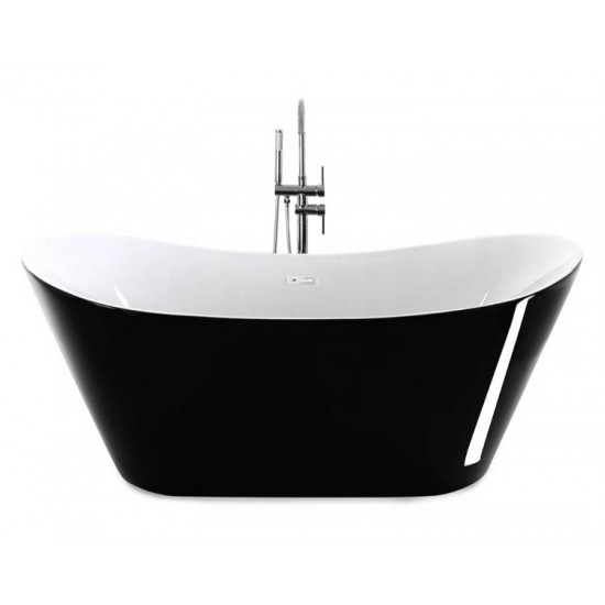 Ванна акриловая Calani Ванна LOTUS 170 WHITE BLACK CAL-W3001  170х80 см