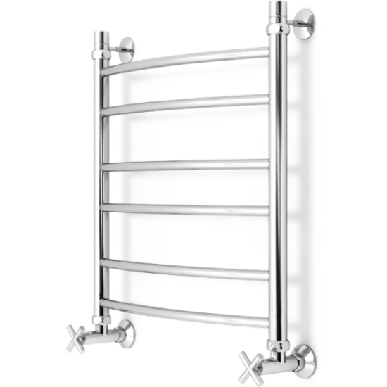 Полотенцесушитель Zorg Varta 500/600 50x60 нижнее подключение, хром