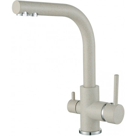 Смеситель для кухни AquaSanita Akvaduo 2663 110 beige