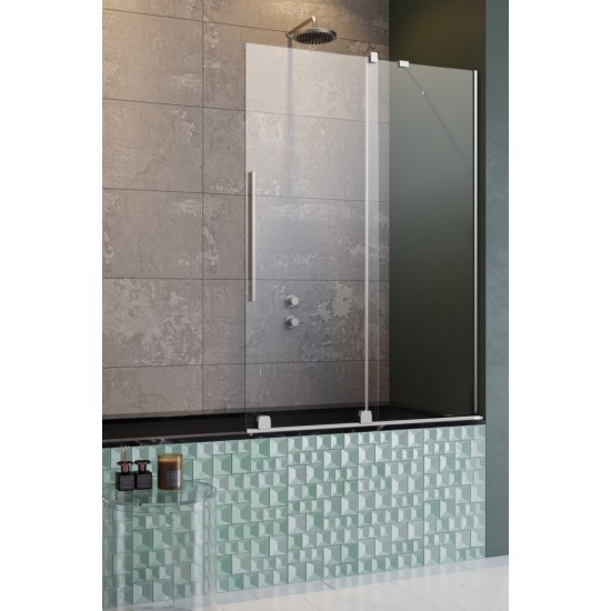 Шторка на ванну Radaway Furo PND II 170L 170x150 стекло прозрачное (левая)