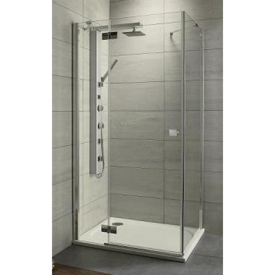 Душевой уголок Radaway Almatea KDJ 80 80x90 графит/хром