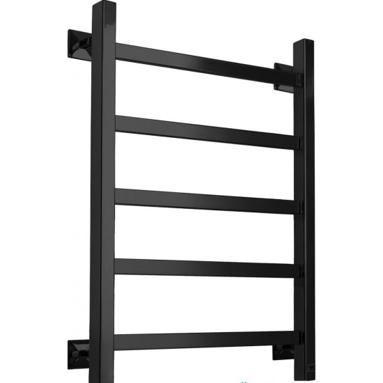 Полотенцесушитель Ростела Экспи Квадро Black V30 1/2" 500x600