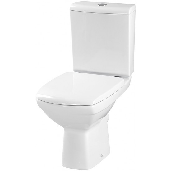 Унитаз напольный Cersanit Carina New Clean On 011 35,5x63 сиденье Duroplast, микролифт Унитаз напольный Cersanit Carina New Clean On 011 35,5x63 сиденье Duroplast, микролифт