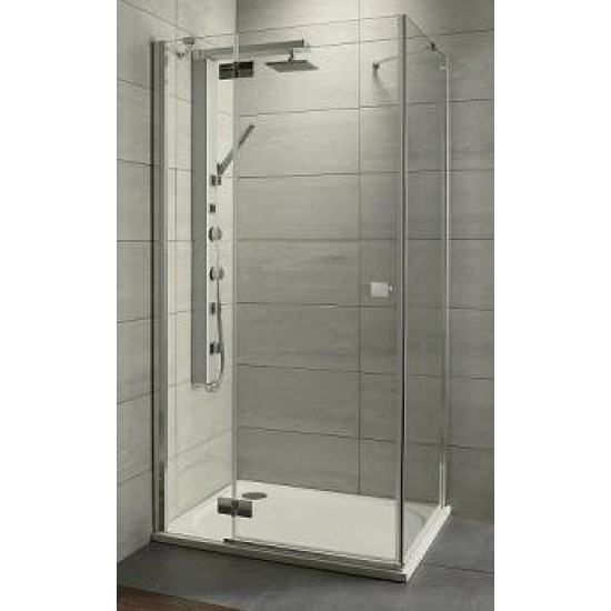 Душевой уголок Radaway Almatea KDJ 90 90x75 графит/хром